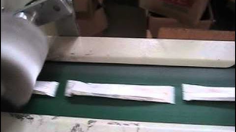 KD260 low feed packing machine for toothbrush