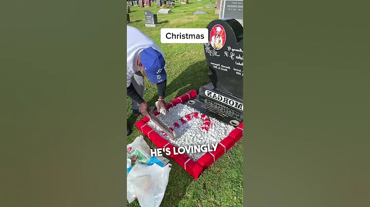 Dad Decorates His Daughter's Grave Every Christmas 🥺❤️