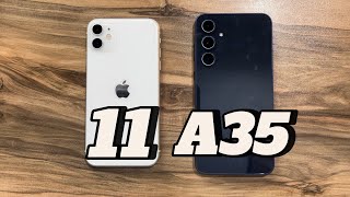 Samsung Galaxy A35 vs iPhone 11