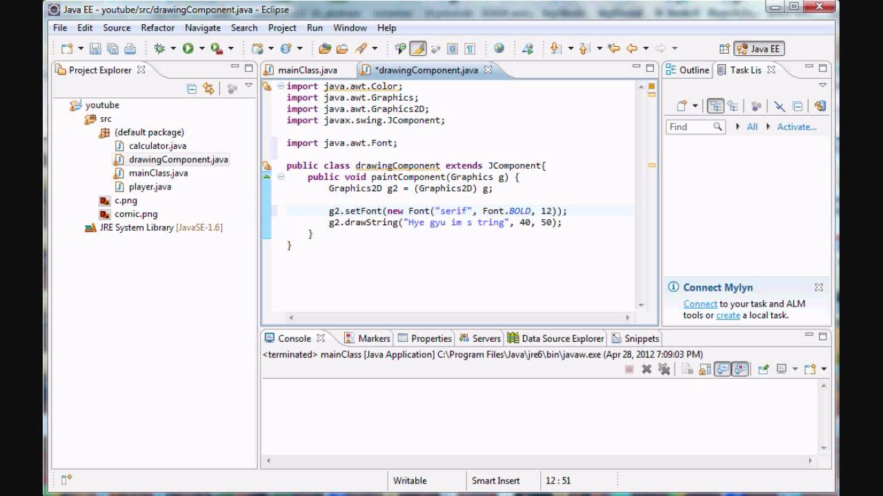  Java  Programming 24 Text and Fonts  YouTube