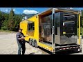 40' Custom Gooseneck BBQ Trailer  - Video Tour