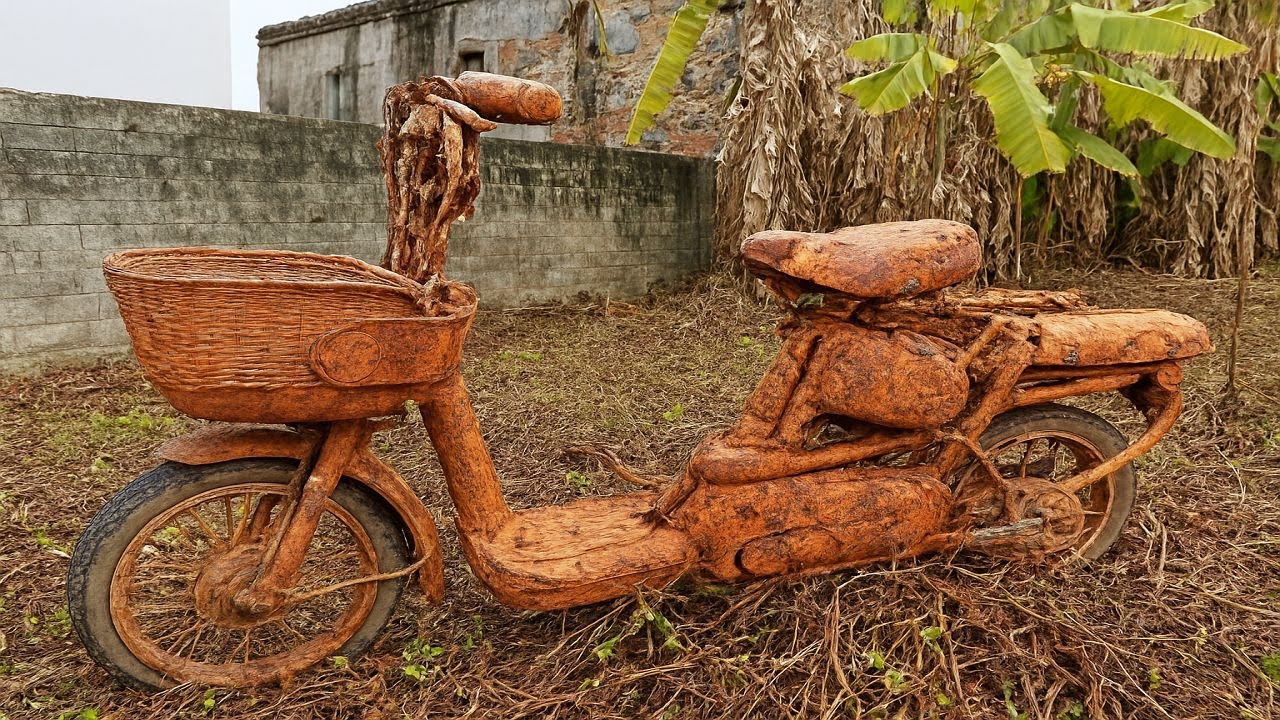 Abandoned Old Electric Bicycles Full Build & Restoration from Scrapyards | ASMR Restoration