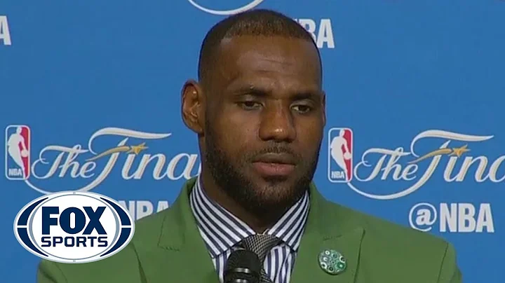 LeBron on his words with Draymond Green, Steph Curry - 2016 NBA Finals