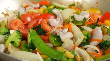 Cách làm Dồi trường xào thập cẩm giòn ngon, đẹp mắt, không bị dai