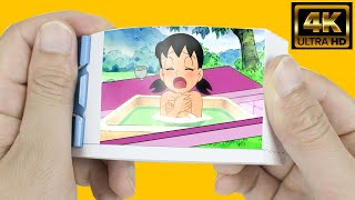 Shizuka's open air bathroom，interesting plot // Doraemon Cartoon Flipbook
