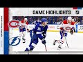 Canadiens @ Lightning 12/28/21 | NHL Highlights