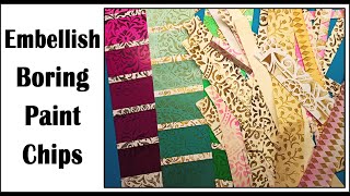Embellish Boring Paint Chips - Starving Emma