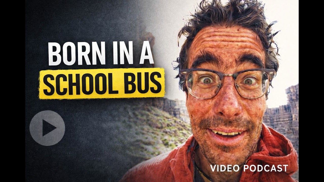 Born in a School Bus: Cedar Wright on Risk, Climbing, and a Life Off the Edge