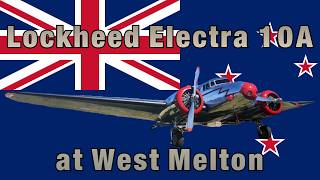 Lockheed Electra 10A Landing at West Melton Aerodrome NZ 14th March 2026