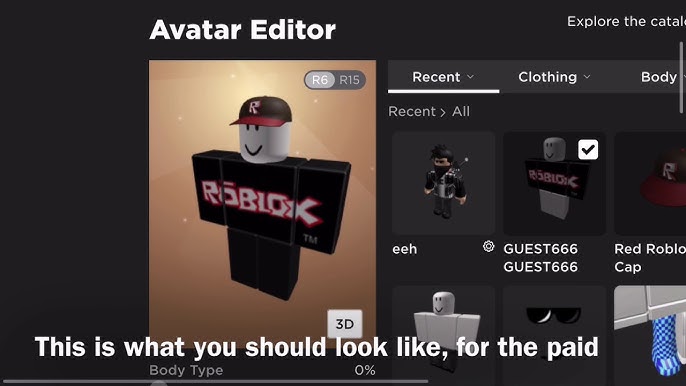Some of my R6/Classic inspired avatars, was going for something you'd see  from 2009 and above : r/RobloxAvatars