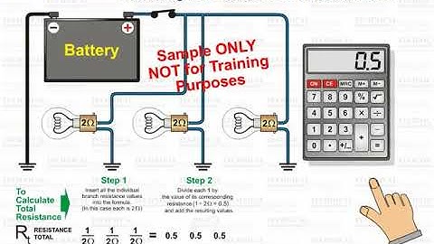 Calculating Total Resistance in a Parallel Circuit