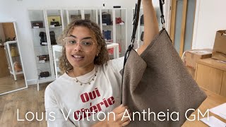 Louis Vuitton Dark Olive Monogram Antheia Leather Hobo GM Bag – Bagaholic