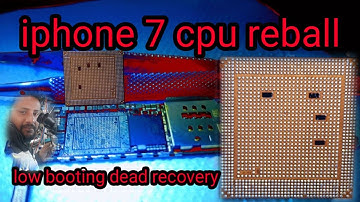 iphone 7 dead solution, iphone 7 cpu reball