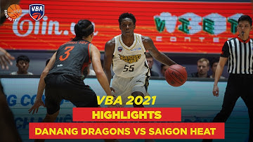 Highlights || Danang Dragons vs Saigon Heat Game 23 VBA 2021 || Bóng rổ TV