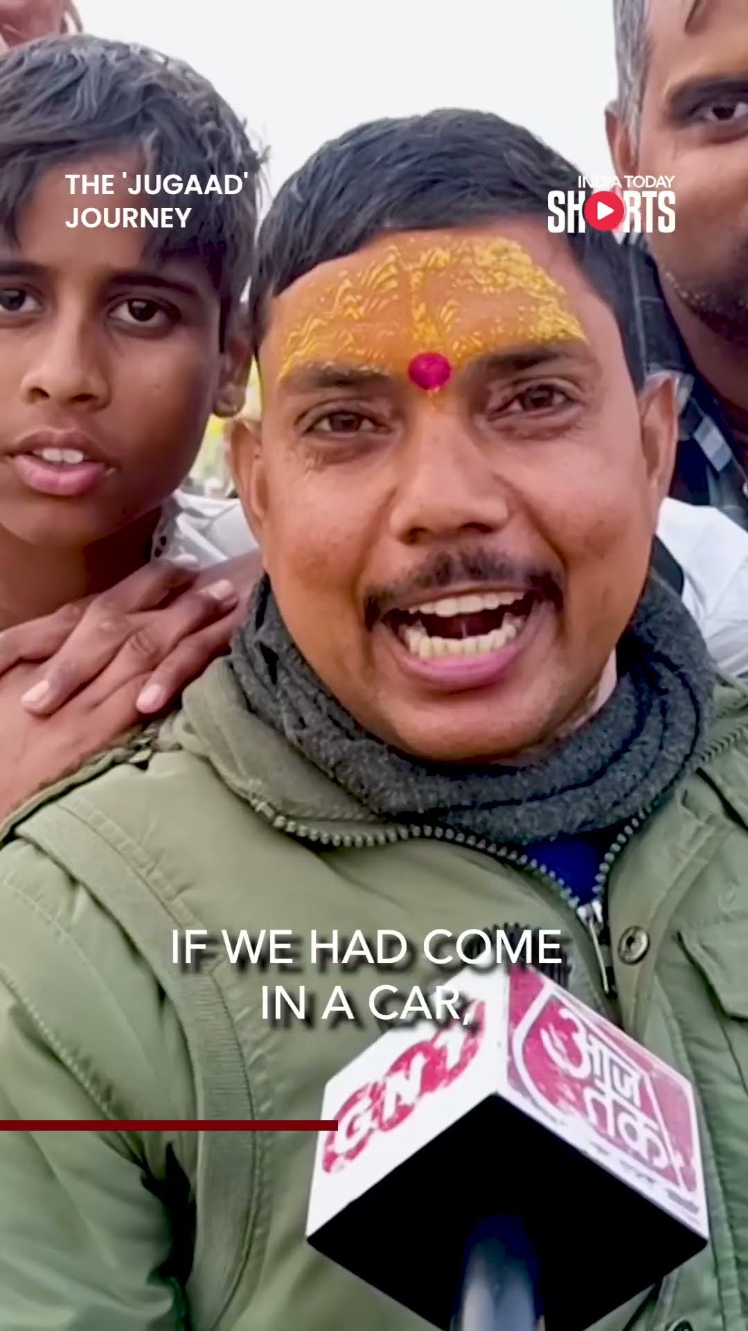Vrindavan Family’s 700KM Journey to Maha Kumbh with a Bike Trolley