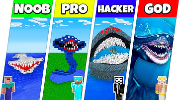Minecraft Battle: NOOB vs PRO vs HACKER vs GOD: EL GRAN MAJA STATUE BUILD CHALLENGE / Animation