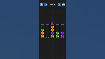 Ball Sort Puzzle - Level 3 | Mokshith Thirumala Gameplay | (iOS Android Game) #mokshith #games