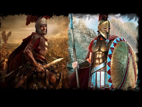 Видео: Спартанцы против легионеров в Total War Rome II