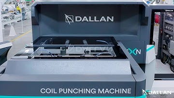 Coil Punching Machine DALLAN EXN: your New Strategic machine tool (up to 20% material saving)