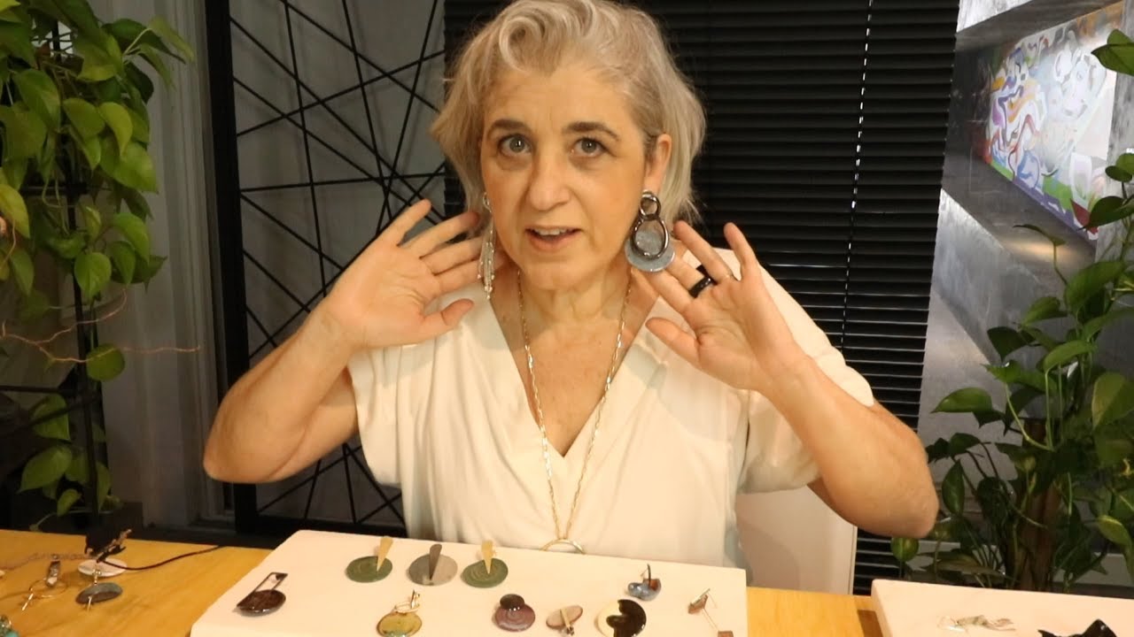 Peso dos brincos de cerâmica