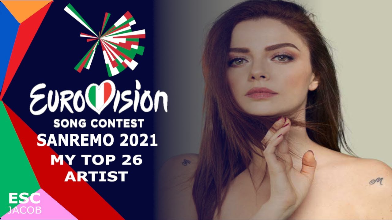 ⁣Sanremo 2021(Eurovision Italy ?? ) My TOP 26 Artist