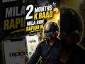 2 Months Baad Pehli Ride 😳 | Rapido Rider Comeback 🔥#rapido #bikeride #onlineearnmoney