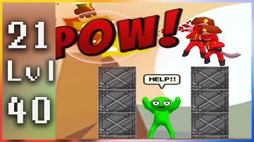 Rocket Punch - Gameplay Walkthrough - Acts 2 All Levels 21-40 ( RESCUE Mode )