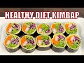 Recette de gimbap dittique  gimbap  faible teneur en glucides  keto gimbap