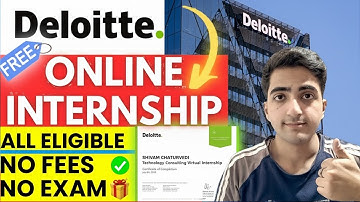 🚀 Deloitte Virtual Internship 2025 | Free Certification | 🎓No Skills Required