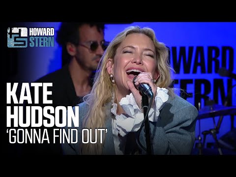 Kate Hudson “Gonna Find Out” Live on the Stern Show