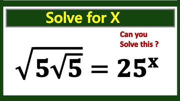 Nice Square Root Algebra Math Simplification Problem | Find the Value of X