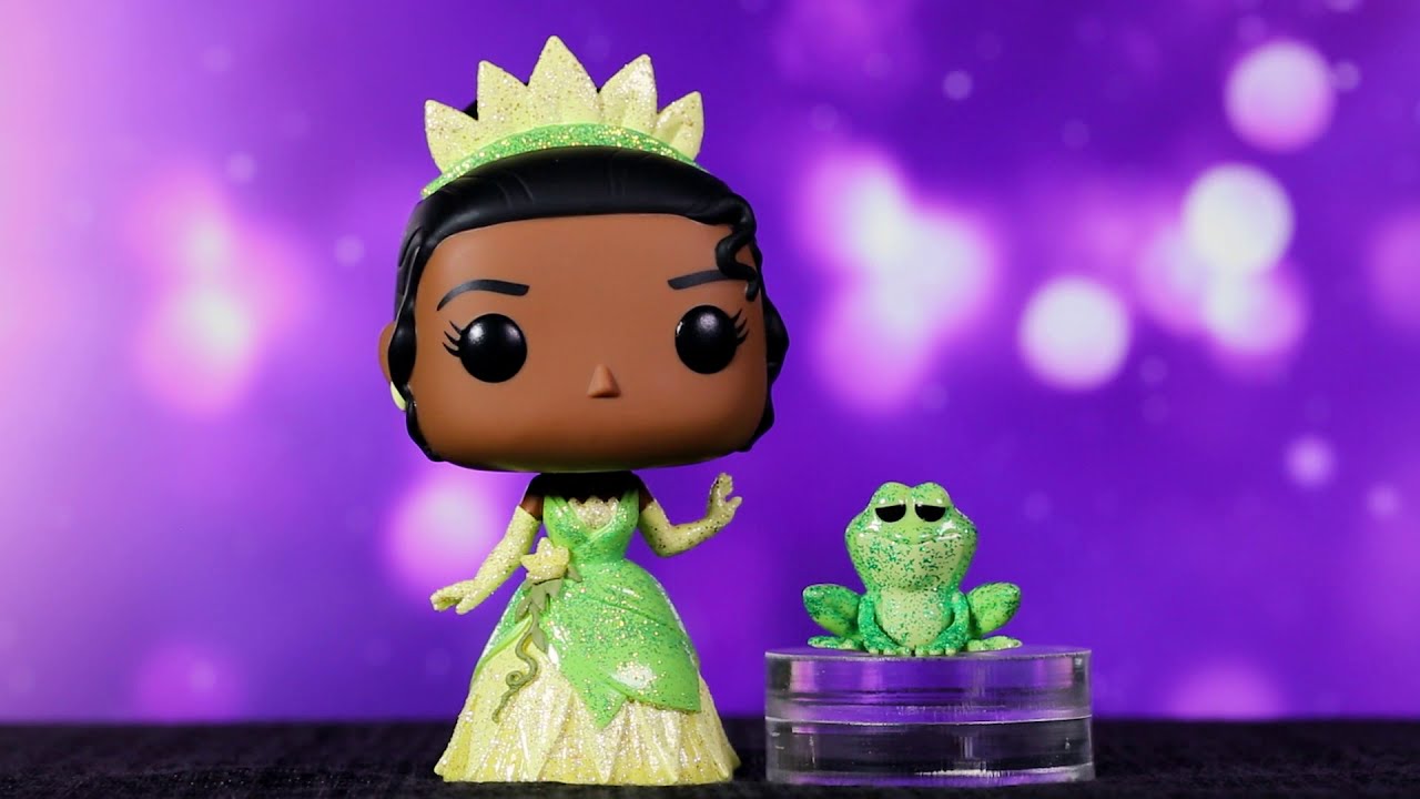 Princess Tiana & Naveen Glitter Funko Pop!