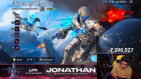 1,00,000 CRYONIX SET + VECTOR OPENING | JONATHAN IS BACK!! | BGMI! | JONATHAN GAMING