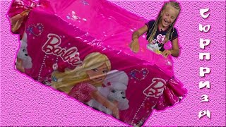 Barbie Surprise eggs Kinder Surprise Маша и Медведь, Фиксики, Губка Боб