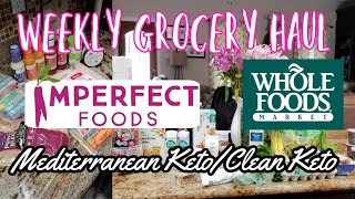 MEDITERRANEAN DIET GROCERY HAUL | IMPERFECT FOODS \& WHOLE FOODS | NICOLE BURGESS