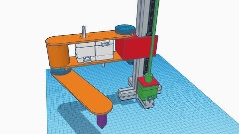 scara 3d printer part 1