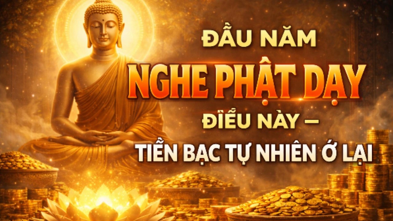 Đầu Năm Nghe Phật Dạy Điều Này – Tiền Bạc Tự Nhiên Ở Lại