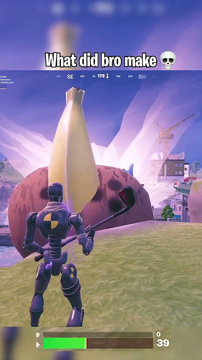 why is it glowing?😭 #cakeman888 #fortnite