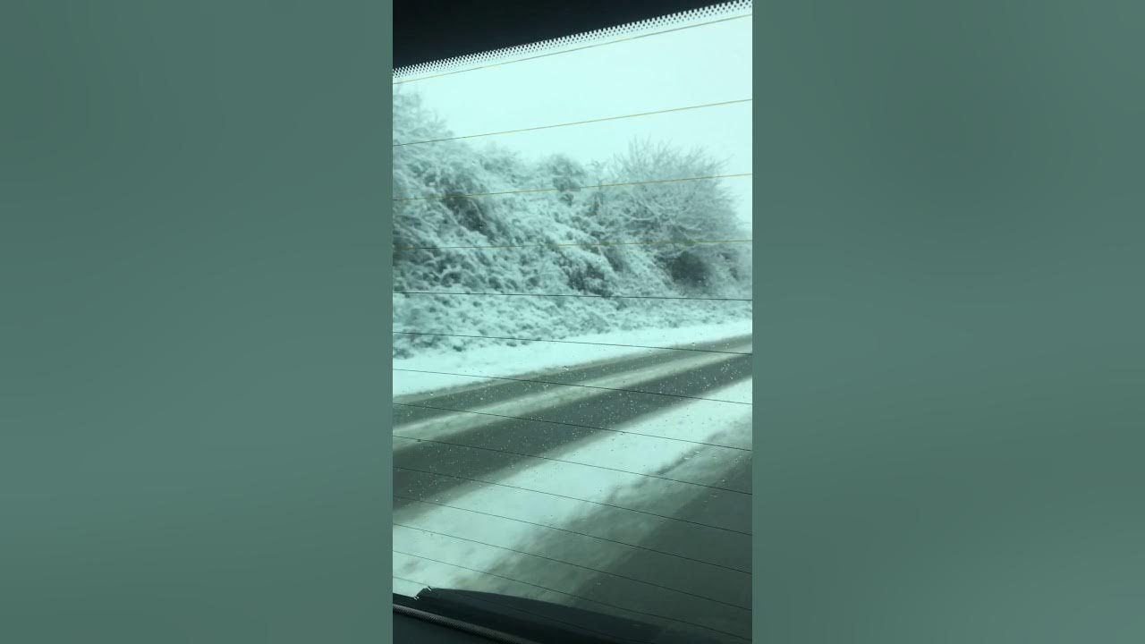 Snow in Peterborough 2018 YouTube