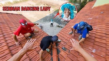 Team Spider-Man Meets Serbian SECURITY Dancing in Abandoned Villa on the Hill ( Action POV )