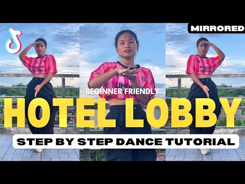 Hotel Lobby Tobii STEP BY STEP Dance Tutorial Easy To Follow 