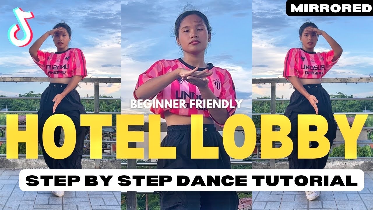 Hotel Lobby - Tobii STEP BY STEP Dance Tutorial (Easy To Follow)
