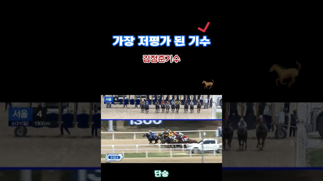 [경마] 가장 저평가 된 기수.