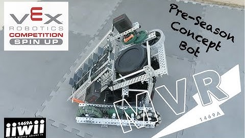 1469A VEX Spin Up Pre-season MVR Concept Bot