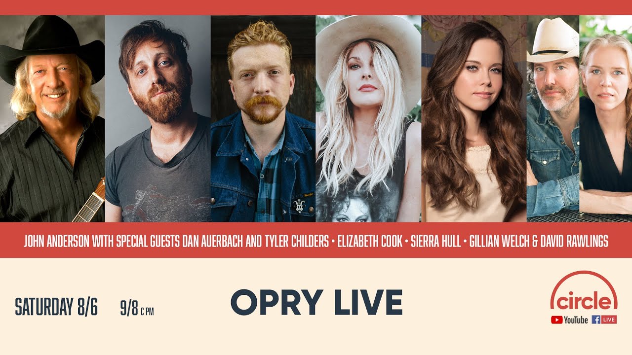 Opry Live - John Anderson with guests and Elizabeth Cook, Sierra Hull, Gillian Welch and David Rawlings