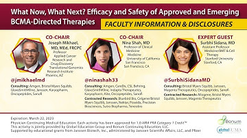 Efficacy & Safety of Approved & Emerging BCMA-directed Therapies in Multiple Myeloma