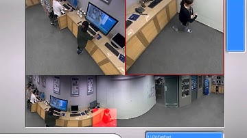 TSOLUTIONS GeoVision Training for VMS : Object Tracking in Fisheye Live View