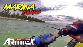 Marina Island Lumut perak | Kutip Lauk | Kayak Fishing - ARMiEX