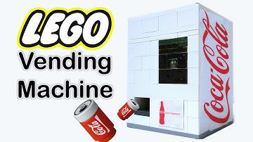 (WORKING) Lego Soda Vending Machine | Mini Coca Cola