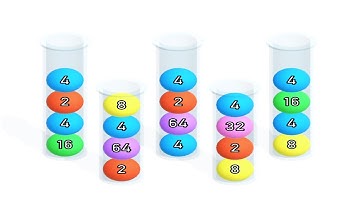 2048 Ball Sort Puzzle - Gameplay Walkthrough - Levels 1-25 (IOS, IPAD)